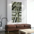 thumbnail image 6 of Empire Art Direct Crossroads Frameless Free Floating Tempered Glass Panel Graphic Wall Art, 72" x 36", Ready to Hang, 6 of 9