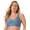 Antique Blue Aztec, variant on Comfort Revolution ComfortFlex Fit Seamless 2-Ply Wireless Bra Evening Blush Aztec XL