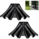 thumbnail image 3 of 4 Piezas de Desviadores de Bajantes para Canalones, Extensiones de Bajantes para Canalones y Dispersores de Agua de Lluvia, Dispersor de Canalones Negro., 3 of 7