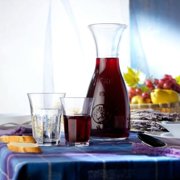 Bormioli Rocco Misura PZ Carafe, 8.5 oz - Set of 2