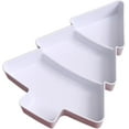 thumbnail image 1 of Dried Fruit Platter, Household Plastic Candy Plate, Compartment Snack Platter, 1 of 1