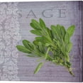 thumbnail image 4 of Metaverse Cora Niele 'Classic Herbs' Canvas Art (Set of 3), 4 of 5