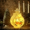 thumbnail image 6 of WEGFTDUOP Christmas Wind Lights Candle Holders Decorative Small Night Lights Ornaments Decorations Props Gifts For The Elderly, 6 of 6