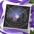 thumbnail image 3 of Custom Personalized Couple Star Map Necklace - Anniversary Gift For Couple/Her, 3 of 10