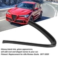 thumbnail image 3 of Cubierta de parrilla delantera ANGGREK Cool Prevent Scratch Negro brillante para Giulia Stelvio, 3 of 8
