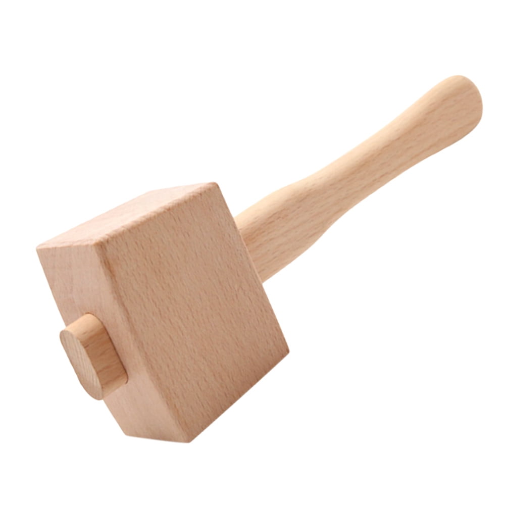 HOOWIFFY Woodworking Hammer with Beech Wood Handle, Craft Tool Set for Precision Wood Craft and Projects