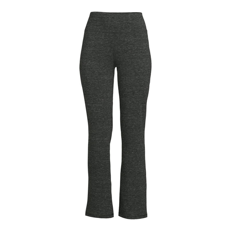 Athletic Works Women's and Women's Plus Stretch Cotton Blend Straight Leg  Pants 