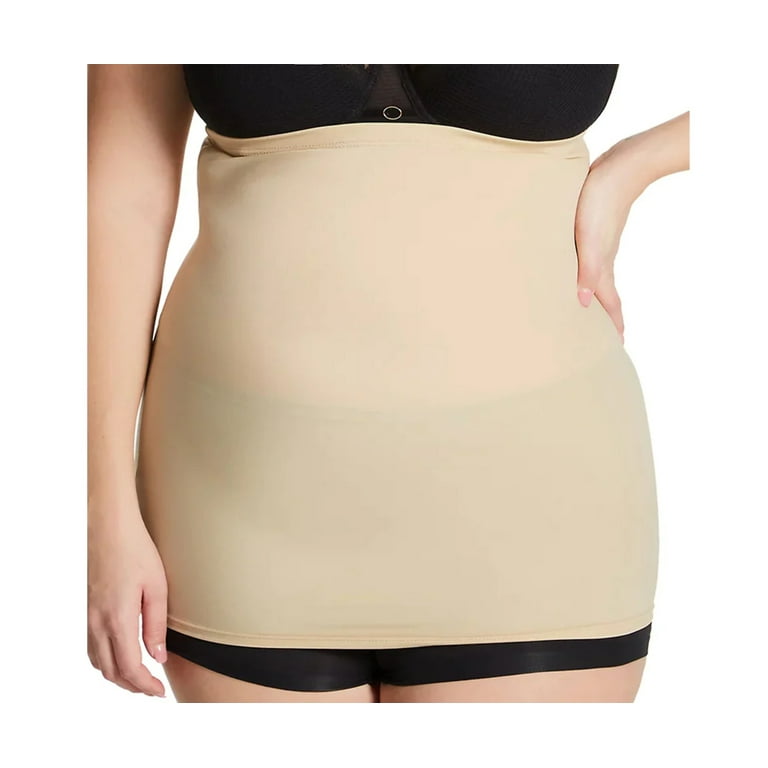 InstantFigure Women’s Firm Control High-Waist Shaping and Slimming Slip  Skirt