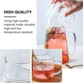 thumbnail image 2 of Pitcher with Lid Glass Tea Cooler Cold Water Jug Night Stand Fruit Kettle Household, 2 of 6