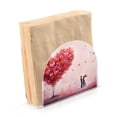 thumbnail image 2 of Valentine's Day Couple Hearts Napkin Holder for Table Clear Napkin Stand Paper Holder Acrylic Organizer Dispenser Napkins for Dinner Kitchen Restaurant Room, 2 of 8