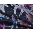 thumbnail image 5 of oneOone Rayon Black Fabric Abstract Sewing Craft Projects Fabric Prints By Yard 56 Inch Wide-5C, 5 of 5
