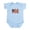 Sky Blue, variant on CafePress - Freedom United Body Suit - Baby Light Bodysuit, Size Newborn - 24 Months