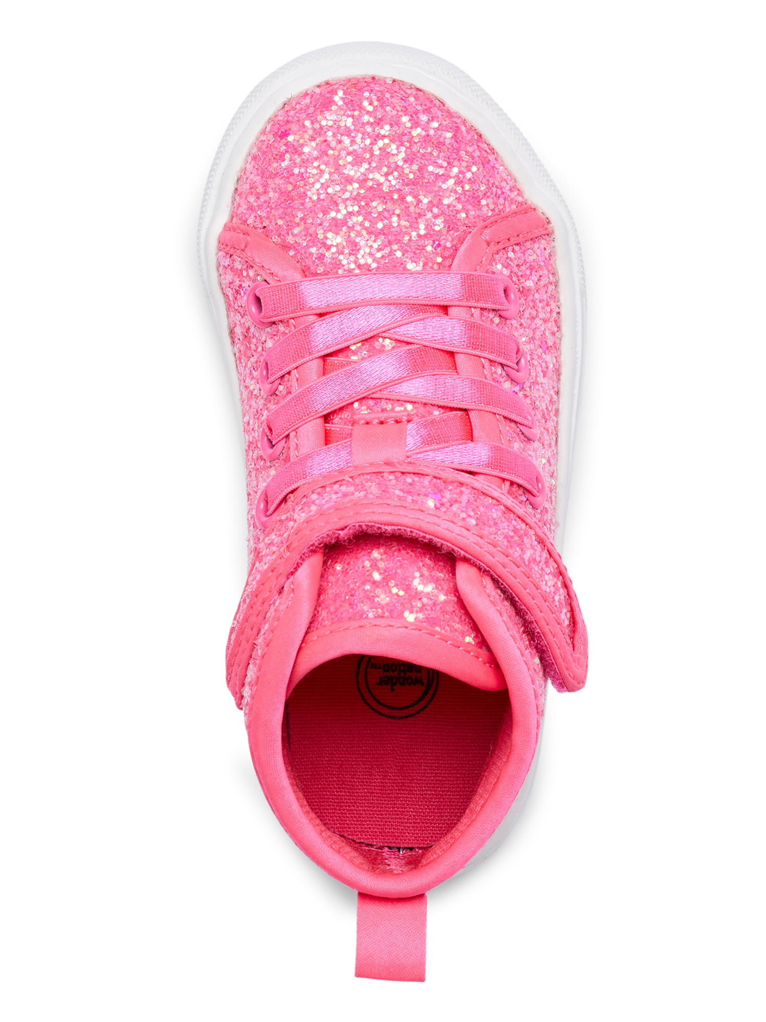 Nation Glitter Top Sneakers Toddler Girls Athletic Shoes
