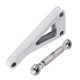 thumbnail image 5 of Kit de soporte de alternador de aluminio pulido, soporte de bomba de agua LWP para Chevy SBC 350, 5 of 11