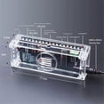 thumbnail image 1 of DC 5V Colorful LED Sound Control Spectrum Rhythm Light Module Digital Clock Electronic DIY Welding Practice Kit, 1 of 5