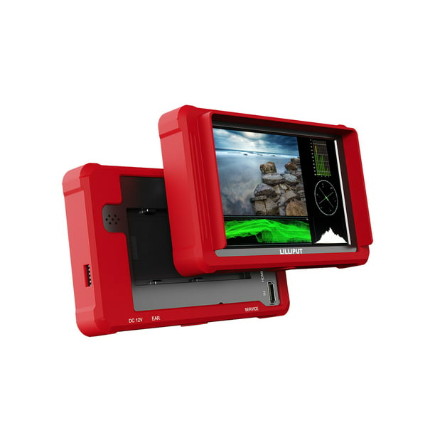 LILLIPUT On-Camera FS5 5.4 inch 60HZ 4K HDMI 2.0 3G Waveform SDI Video Assist Full HD with Silicone Case - Walmart.com