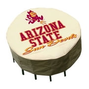 NCAA - Mr. Bar-B-Q - Round Patio Table Cover - Arizona State Sun Devils