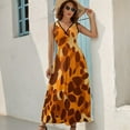 thumbnail image 2 of Leopard Print Pattern King Size Sleeveless Dress Dresses Summer Women Dresses Clothing Woman Dresses Dress, 2 of 6