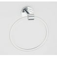 thumbnail image 5 of Alno A7240-PC Contemporary Acrylic 6" Diameter Towel Ring - Chrome, 5 of 7