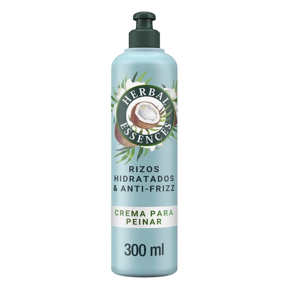 Crema para Peinar Herbal Essences Rizos Hidratados & Anti Frizz 300 ml