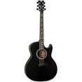 thumbnail image 2 of Dean Exhibition Acoustic/Electric Guitar - Mahogany Body - Black Satin, 2 of 2