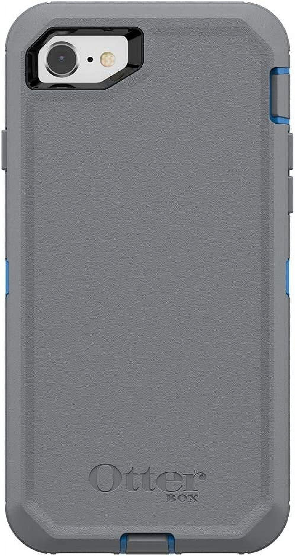 OtterBox Back Cover Cell Phone Case for Apple iPhone SE (2nd Gen) / 8 / 7, Gunmetal Grey