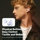 thumbnail image 3 of Auriculares inalámbricos de oído abierto SoundPEATS POP Clip Purple, 3 of 9