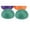 Green, variant on Balance Pod- Pair Purple