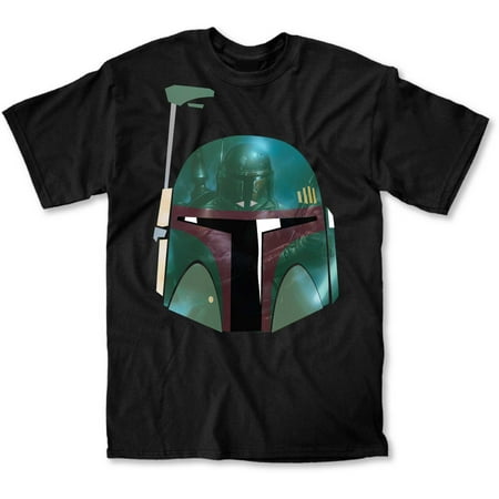 Star Wars Boba Fett Graphic Fill Black T-Shirt, X-Large