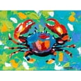 thumbnail image 2 of Vitaletti, Carolee 24x19 White Modern Wood Framed Museum Art Print Titled - Seaside Crab I, 2 of 4