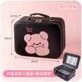 thumbnail image 1 of Bolsa de cosméticos portátil para mujer, caja de almacenamiento de gran capacidad, producto 2021, bonita maleta de viaje de gama alta, color negro Zefei Wu 9024735076155, 1 of 1