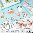 thumbnail image 3 of Sticky Notes Jiangpo con forma de vaca, 30 libretas, 600 hojas, 3 of 7