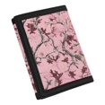 thumbnail image 2 of Psesaysky Pink Camouflage Branch Print Dustproof Trifold Card Wallet, Polyester Kids Trifold Wallet Lightweight Children's Wallet for Outdoor Sports Play, 2 of 7