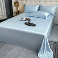 100 Bamboo Bed Sheet Flat Bed Sheets Luxury Flat Sheet Solid Color