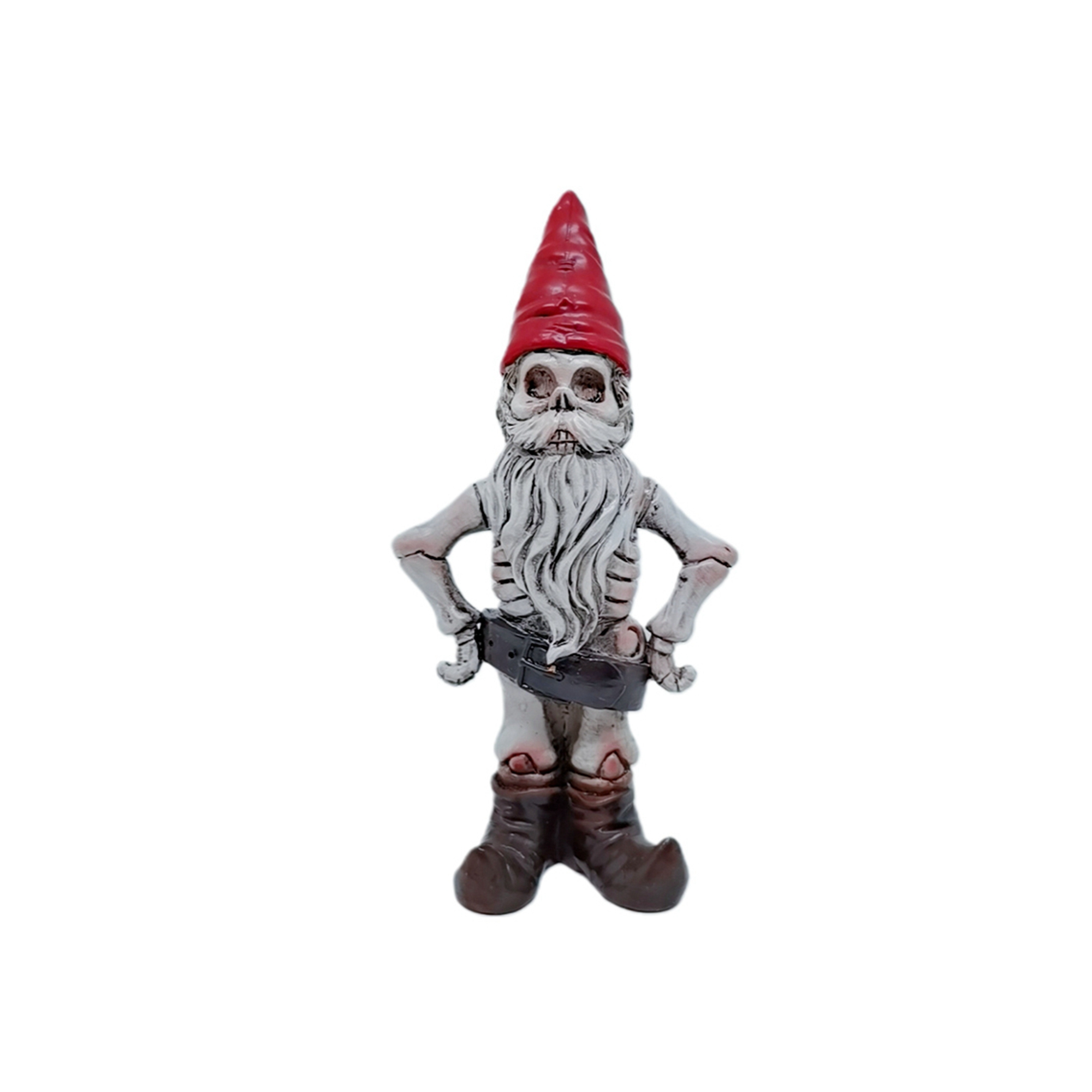 Th Garden Statue Resin Ornaments Halloween Zombie Gnome Horror Movie