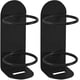 thumbnail image 1 of Paquete de 2 soportes para cepillos de dientes eléctricos para pegar en la pared, soporte de metal para cepillos de dientes eléctricos, organizador de baño montado en la pared (negro), 1 of 4