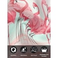 thumbnail image 7 of Pink Flamingo Cloth Napkins Set of 6 Reusable Dinner Napkins, Summer Tropical Flamingo Hawaii Animals Cocktail Napkin Washable Table Napkins for Wedding/Holiday Party/Baby Shower 20"x20", 7 of 7