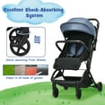 Babyjoy Lightweight Baby Stroller Foldable Travel Stroller for Airplane