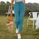 thumbnail image 4 of WILLBEST Pantalones Casuales de Verano para Mujer, Ligeros, Cómodos, Transpirables, para Playa, con Bolsillo para Uso Diario. Extra Grande, 4 of 7