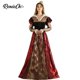 thumbnail image 5 of Disfraz de reina de corazones para mujer de Reneecho, disfraz de Halloween para adultos, vestido de diosa medieval, fiesta de cumpleaños de carnaval, disfraz de Purim, 5 of 5
