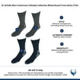 thumbnail image 4 of Dr Scholls  American Lifestyle Collection BlisterGuard Crew Socks 2 Pair (Men), 4 of 4