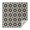 Black Beige Checkerboard, variant on Multi Color Checkerboard Checkered Pattern Square Tablecloth,Waterproof Square Table Cover,Wipeable Spillproof Washable Table Cover for Home Kitchen Party Decor 42"X42"(107x107cm)