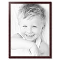 thumbnail image 2 of ArtToFrames 29" x 39" Cherry Stain with Gold Beads Picture Frame, 29x39 inch Red Wood Poster Frame (WOM-4140), 2 of 7
