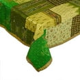 thumbnail image 2 of Patchwork Silk Kantha Quilt Bedcover Silk Patola Quilt Throw Blanket, 2 of 4