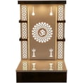 thumbnail image 4 of X-Large Wooden Temple White LED Light for Home and Office | Home Temple | Puja Mandir |Wall Hanging & Table Top Home Mandir 72x48x20 HxWxDL, 4 of 6