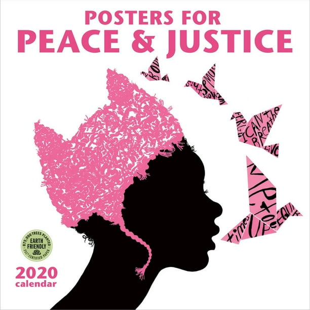 Poster for Peace and Justice Wall Calendar 2020