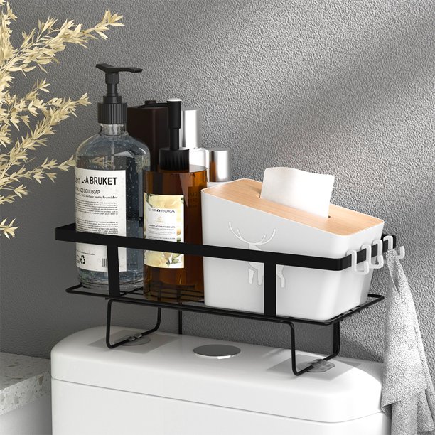 Bathroom Over TheToilet Storage，Behind The Toilet Storage Organizer