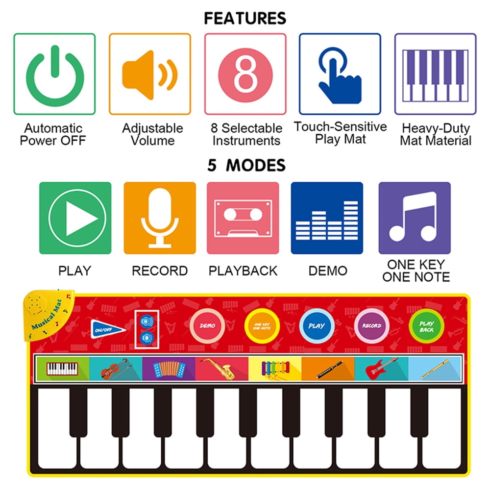 注目の福袋をピックアップ Mat Keyboard Musical Electronic Kids Mat Piano Jurston Touch Blanket Play 楽器玩具 Coaching Enerlis Fr 注目の福袋をピックアップ Mat Keyboard Musical Electronic Kids Mat Piano Jurston Touch Blanket Play 楽器玩具 Coaching Enerlis Fr