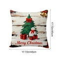 thumbnail image 2 of Christmas Pillow Cover Holiday Decoration Sofa Decoration Linen Pillow Home Sofa Holiday Decoration Pillow Cover, 2 of 5