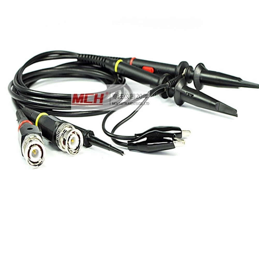 Digital Analog Oscilloscope Probe Universal Test Probe X10 Probe Instrument Accessories 20MHZ 40MHZ 60MHZ 100MHZ